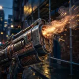 Urban Submachine Gun Single Shots sound effect artwork