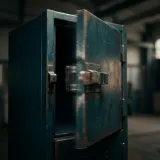 Metal Locker Door Opening and Slamming sound effect artwork