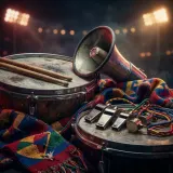 Soccer Crowd Unison Chant and Whistles sound effect artwork
