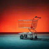 Metal Food Cart Rolling and Stopping sound effect artwork