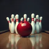 Bowling Ball Striking Pins sound effect artwork