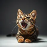 Single Raspy Cat Meow sound effect artwork