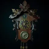 Cuckoo Clock Striking Five Times sound effect artwork
