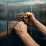 Pounding on Metal Elevator Wall sound effect artwork