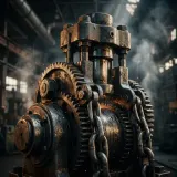 Reverberant Factory Ambience with Clanging sound effect artwork
