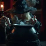 Witch Stirring Bubbling Cauldron sound effect artwork