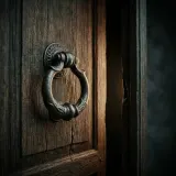 Door Knock and Creaking Open sound effect artwork