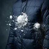 Snowballs Hitting Nylon Jacket sound effect artwork