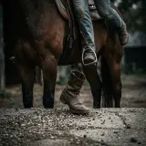 Horse Walking on Gravel and Rider Dismount sound effect artwork