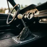 Vintage V8 Car Gear Shift Drive Away sound effect artwork