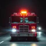 Fire Truck Siren Approaching sound effect artwork