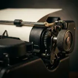 Typewriter Paper Loading Ratchet sound effect artwork
