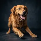 Excited Dog Panting and Scuffling sound effect artwork