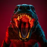 Deep Throaty Creature Roar and Grunt sound effect artwork