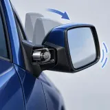 Buzzy electric car side mirror opening sound effect artwork
