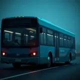 Bus Stopping With Air Brakes sound effect artwork