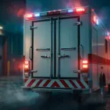 Ambulance Door Slam and Siren Departure sound effect artwork