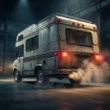RV Engine Start and Drive Away sound effect artwork
