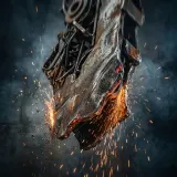 Eerie Metal Screech Plummet sound effect artwork
