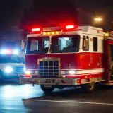 Fire Truck Siren Passing sound effect artwork