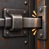 Stylized thumbnail for Heavy Metal Door Lock Operating