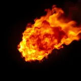 Roaring Fireball Whoosh Pass By sound effect artwork
