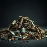 Crunchy Metal Scrap Rustling and Scraping sound effect artwork