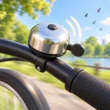 Bicycle passing by ringing its bell sound effect artwork