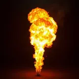 Sudden Explosive Fire Burst Whoosh sound effect artwork