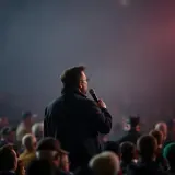 Distant Pa System Race Announcement with Crowd sound effect artwork