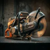 Gas Buzzsaw Revving and Spin Down sound effect artwork