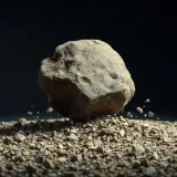 Large Rock Impact and Tumbling Gravel sound effect artwork
