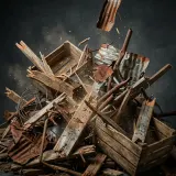 Junk Wood and Metal Crash sound effect artwork
