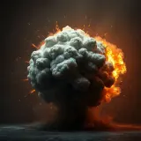 Massive Cinematic Metallic Explosive Impact sound effect artwork