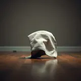 Heavy Cotton Towel Dropping on Hard Floor sound effect artwork