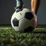 Soccer Ball Kicked with Footsteps sound effect artwork