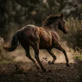 Horse Gallop Pass By on Dirt sound effect artwork