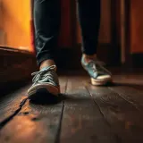 Walking on Creaking Floorboards sound effect artwork