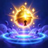 Bright magical ding and low thump sound effect artwork