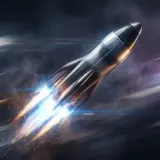Fast Sci-Fi Rocket Whoosh Flyby sound effect artwork