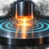 Sharp Metallic Strike and Pulsing Low Drone sound effect artwork