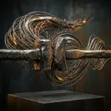 Distant Metal Impact with Long Tail sound effect artwork