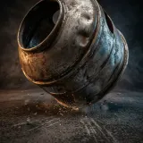 Hollow Metal Crash and Scrape sound effect artwork