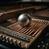 Metal Ball Rolling on Piano Strings sound effect artwork