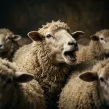 Sheep Bleating in a Flock sound effect artwork