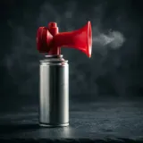 Quiet Small Air Horn Toot sound effect artwork