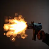 Rapid Automatic Gunfire Burst sound effect artwork