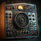Retro Synth Jet Turbine Whine sound effect artwork