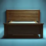 Single Wooden Bed Creak sound effect artwork