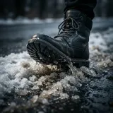 Single Boot Step in Wet Slush sound effect artwork